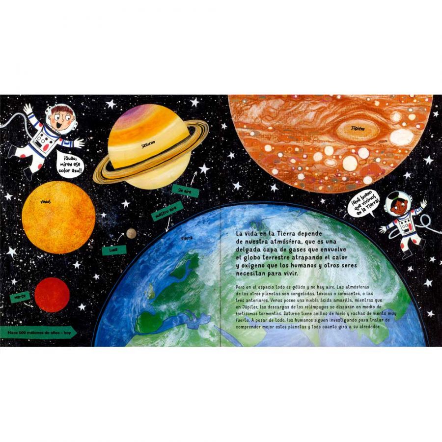 El Espacio: Libros en Español para Niños. El universo y los Planetas